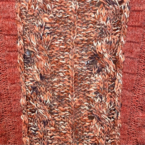 Guava colored free people sweater size L. - Picture 4 of 6